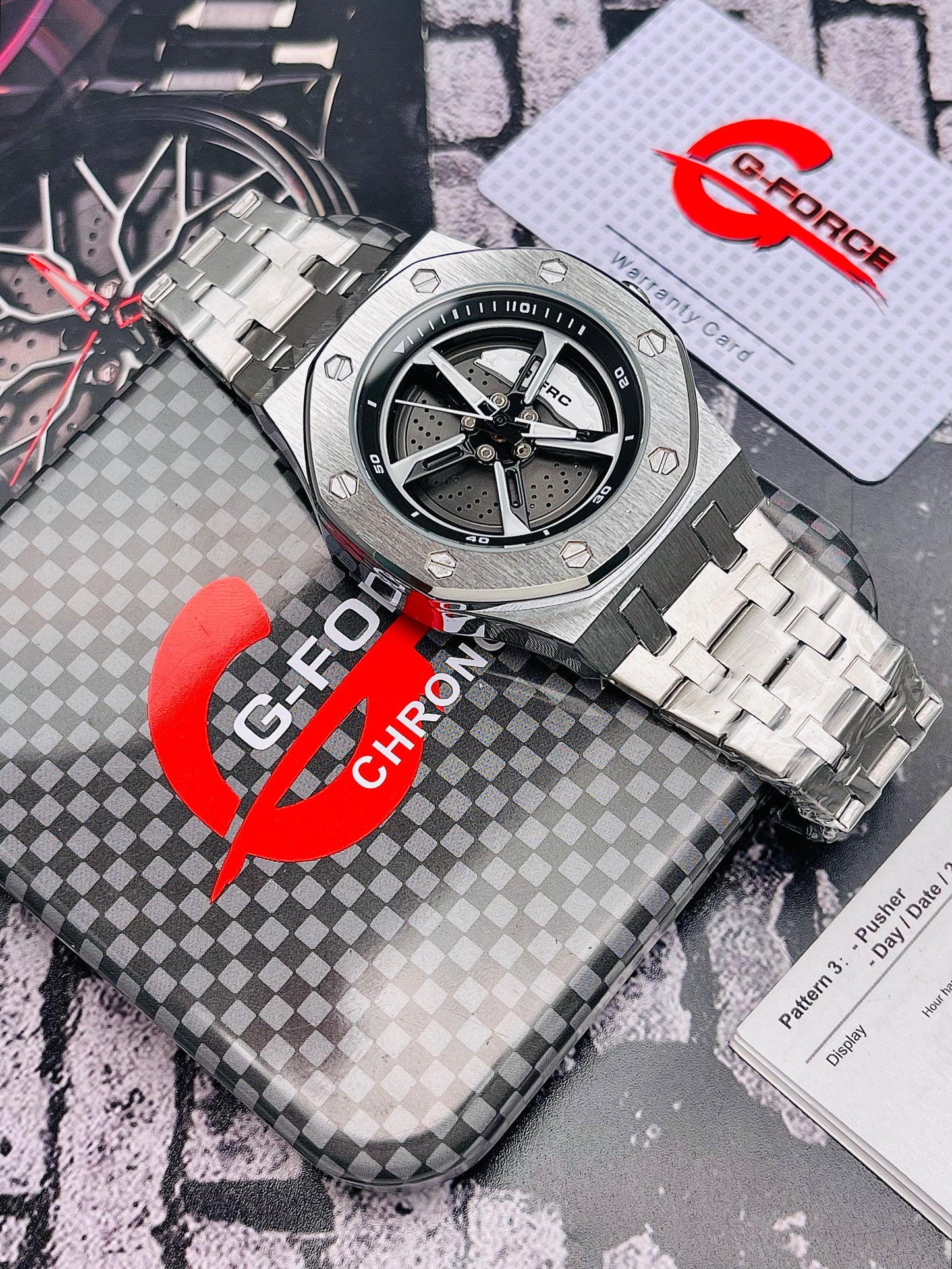 G Force Análogo Rin Acero